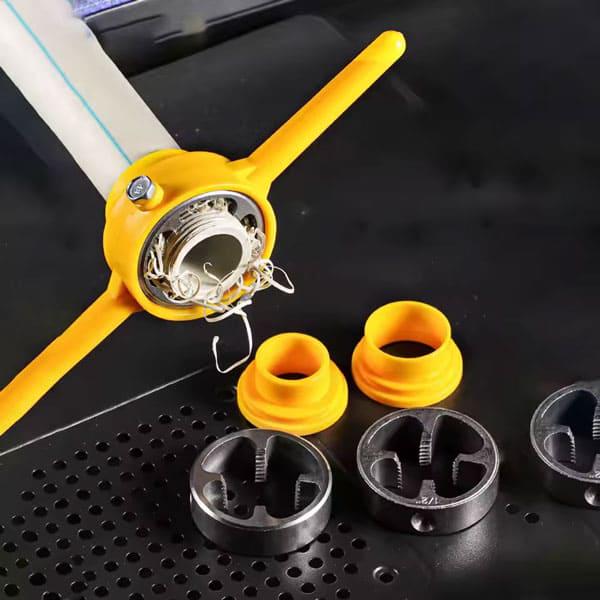 Набор для нарезки резьбы на пластиковых трубах 2 насадки (30365293) - фото 3 Набор для нарезки резьбы на пластиковых трубах 2 насадки (30365293) - фото 3