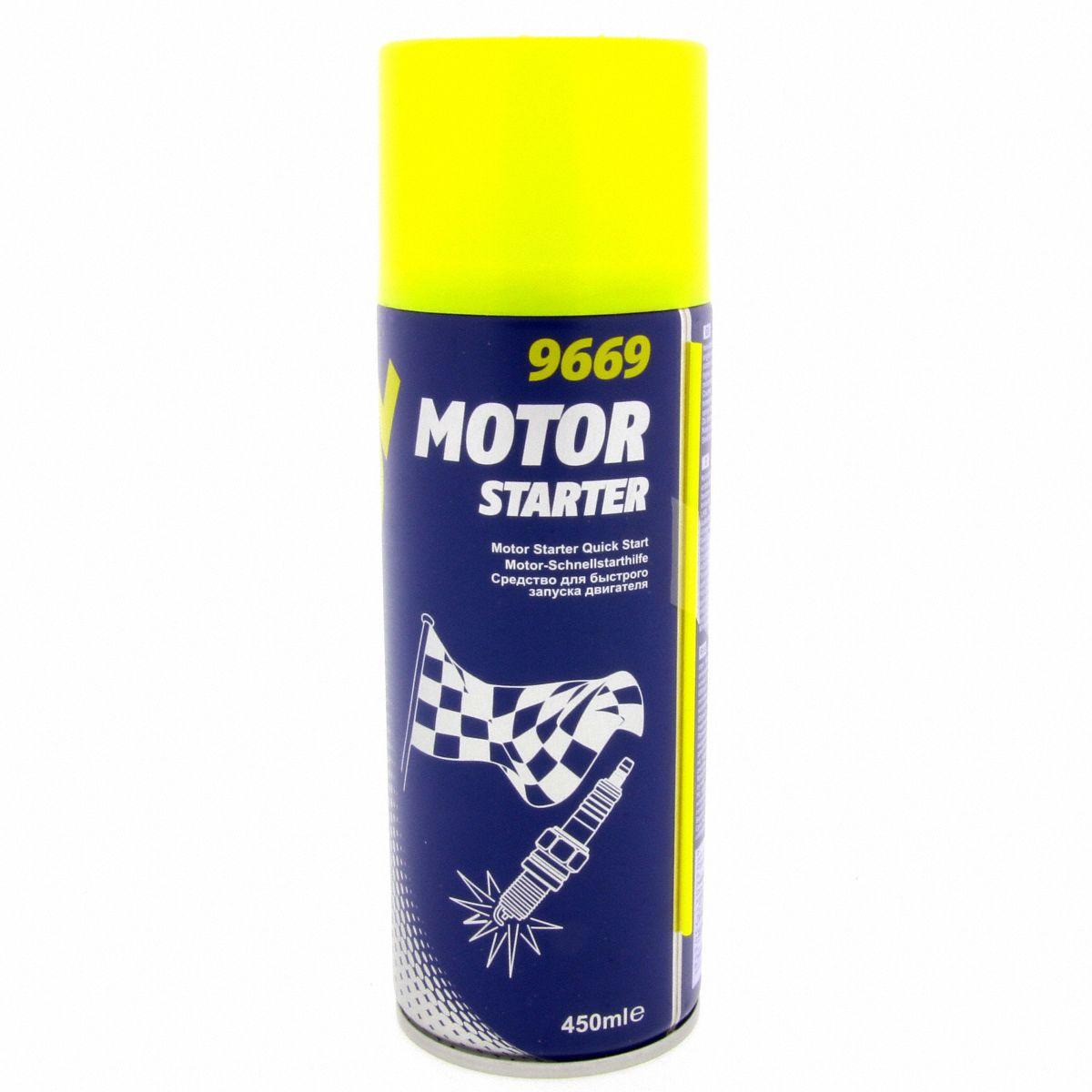 Быстрий старт двигателя Mannol 9669 MOTOR STARTER 450 мл (1137353695) - фото 1