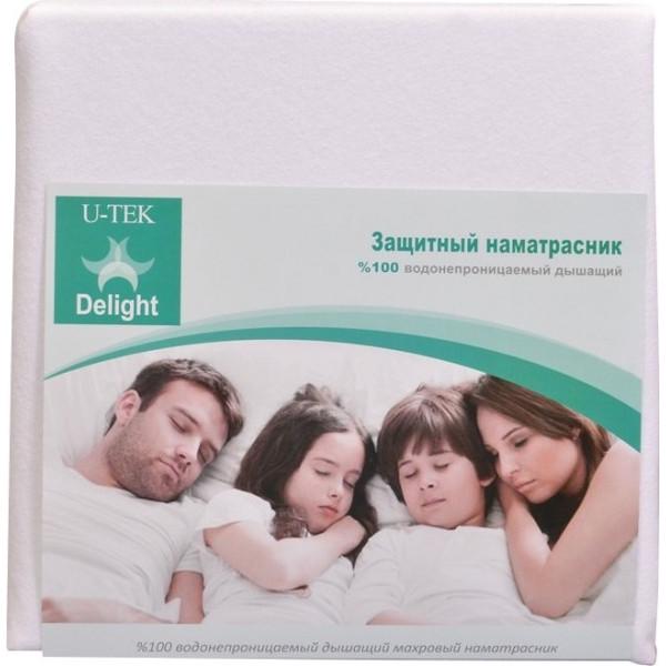 Наматрасник U-Tek Delight 120x190см, натяжной с бортом (DF120190) - фото 4