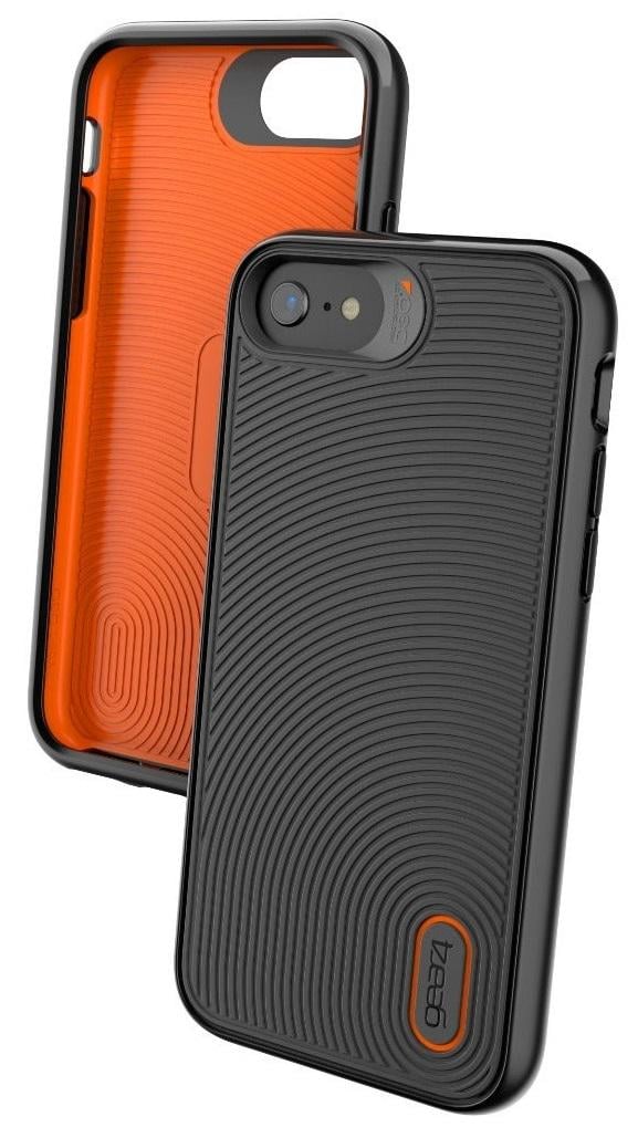Противоударный чехол Gear4 Battersea для Iphone 7/8/SE 2 3 2020/2022 (4.7") Black