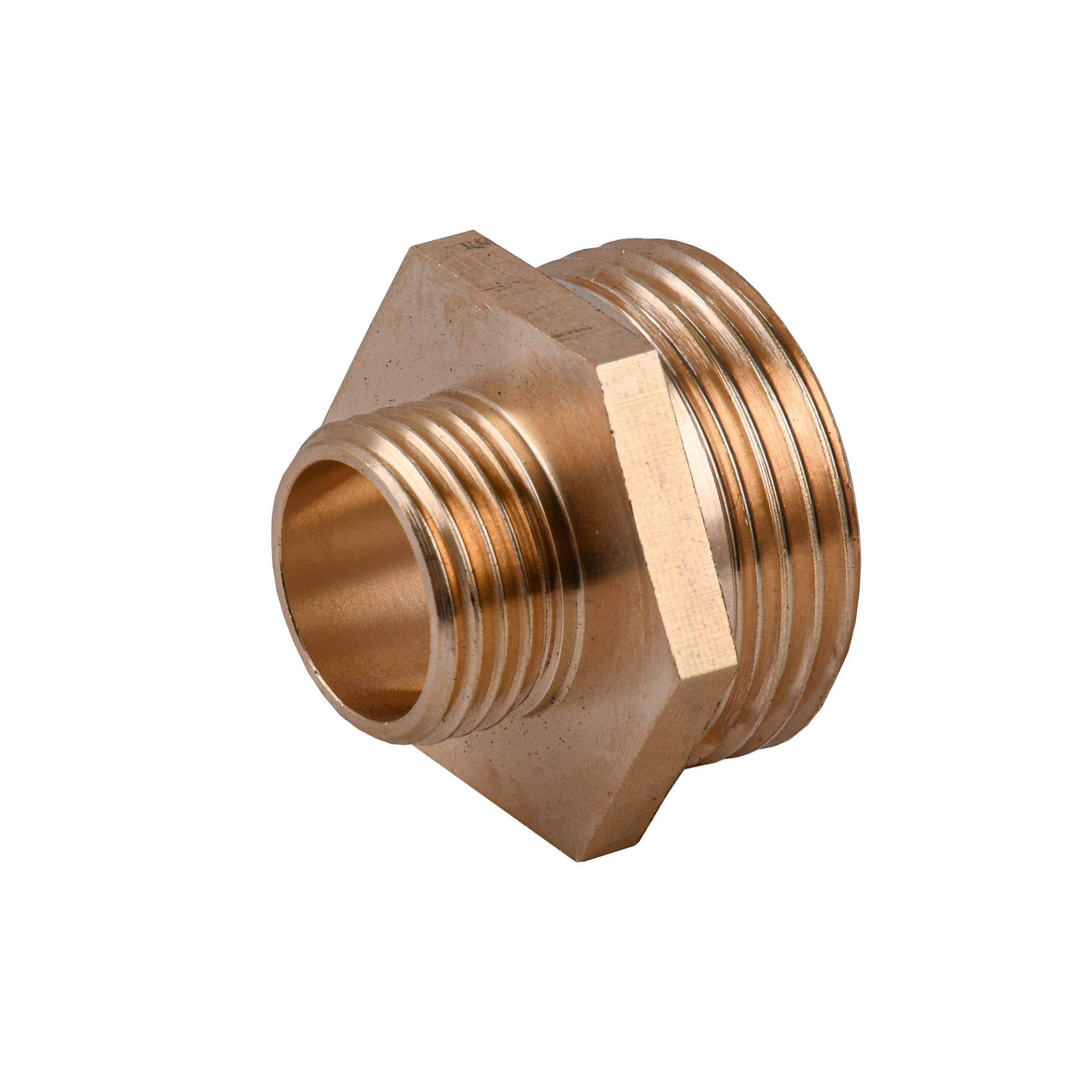 Ниппель редукционный Optimum 1"х1/2"ЗЗ латунный LN532S (000030976) Ниппель редукционный Optimum 1"х1/2"ЗЗ латунный LN532S (000030976)