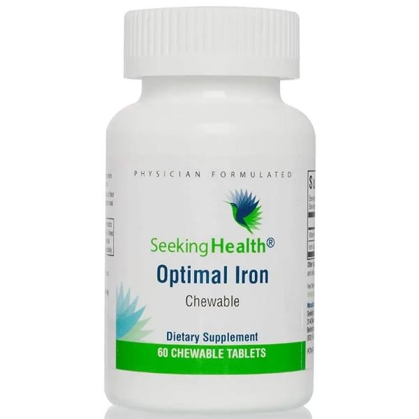 Микроэлемент Железо Seeking Health Optimal Iron Chewable 10 мг 60 Chewable таб. (000024822)