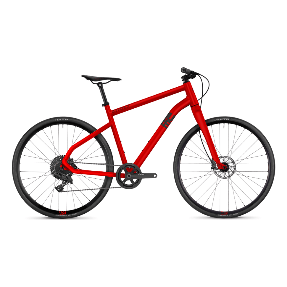 Велосипед Ghost Square Speedline 8.8 AL 28" M Червоно-чорний (18SP1002)