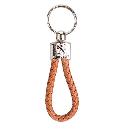 Брелок Vitol Peugeot плетёный искусственная кожа (154050)