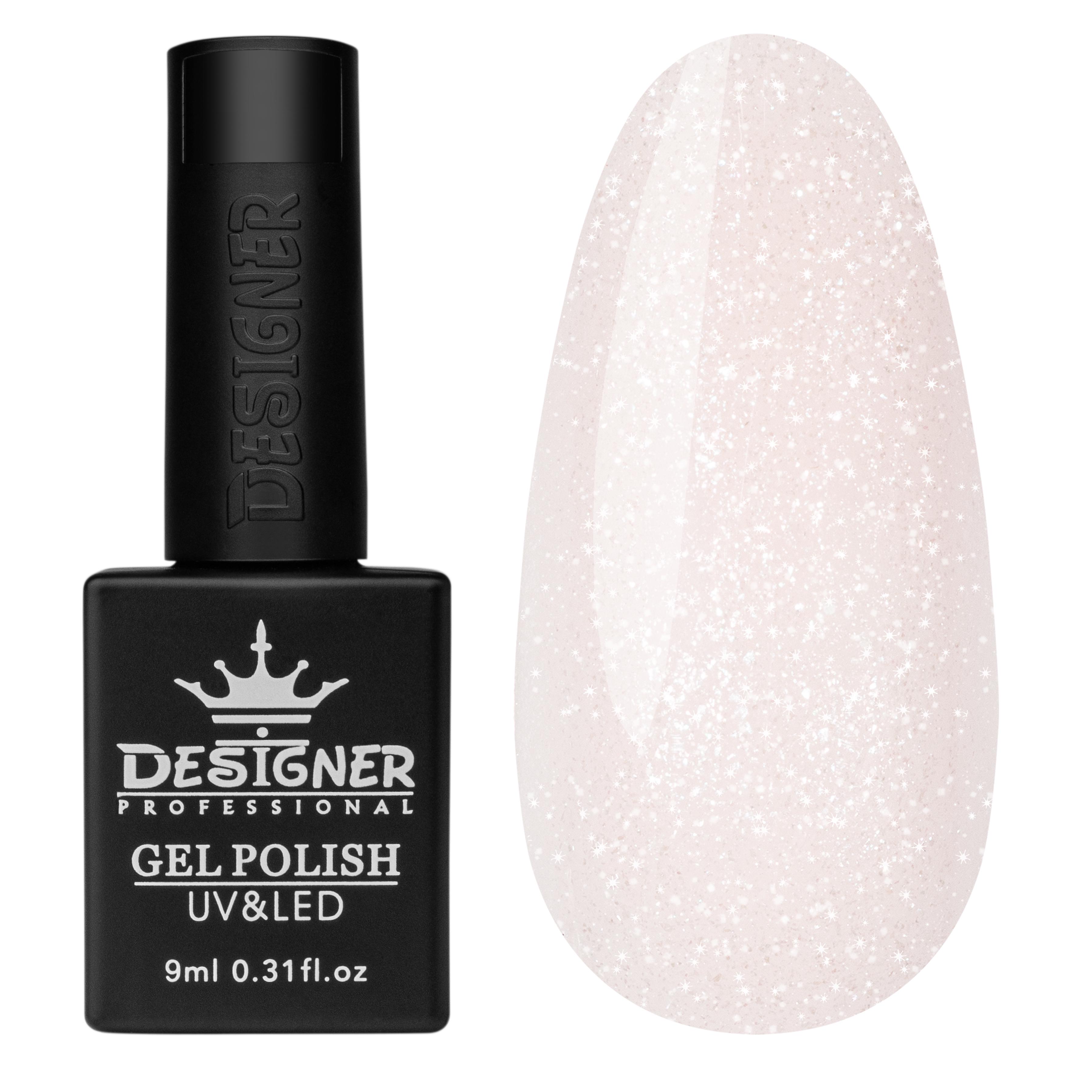 База цветная камуфлирующая Color Base Дизайнер для гель-лака 9 мл с шиммером №003