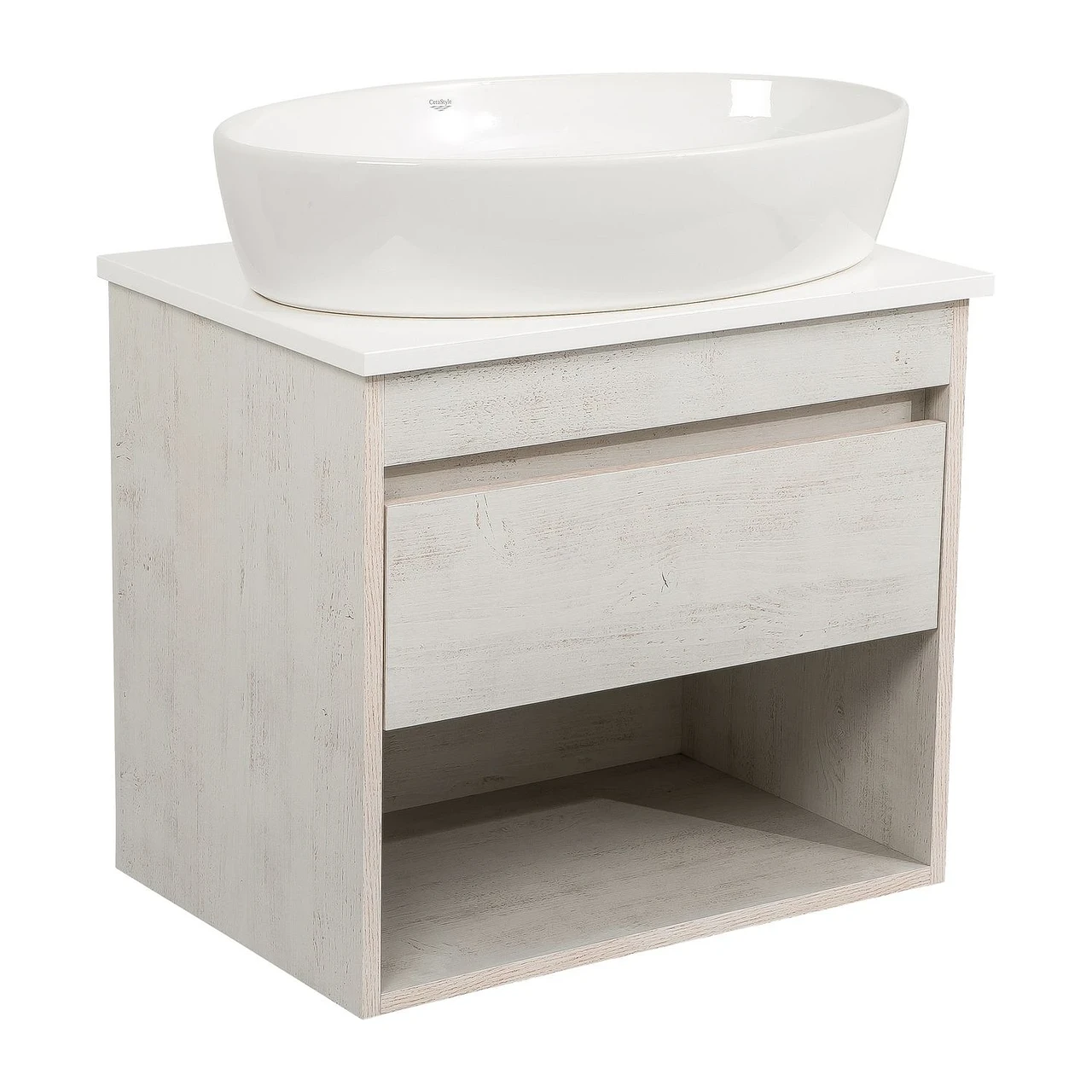 Тумба Шельф нордленд 65 см 1 ящик со столешницей Loft-Iron и умывальником One овал 67 см (2461192281) Тумба Шельф нордленд 65 см 1 ящик со столешницей Loft-Iron и умывальником One овал 67 см (2461192281)