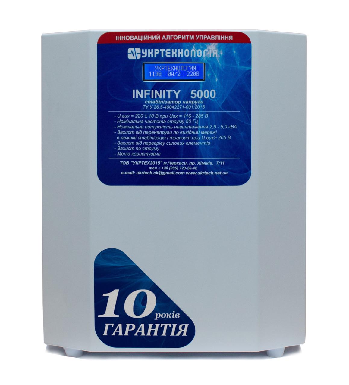 Стабілізатор напруги Укртехнологія Infinity НСН-5000 (25А)