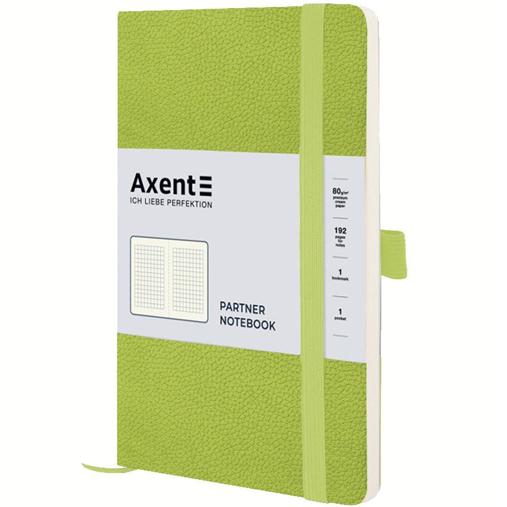 Нотатник Axent Partner Soft Skin 125х195 Салатовий (8616-09-A)