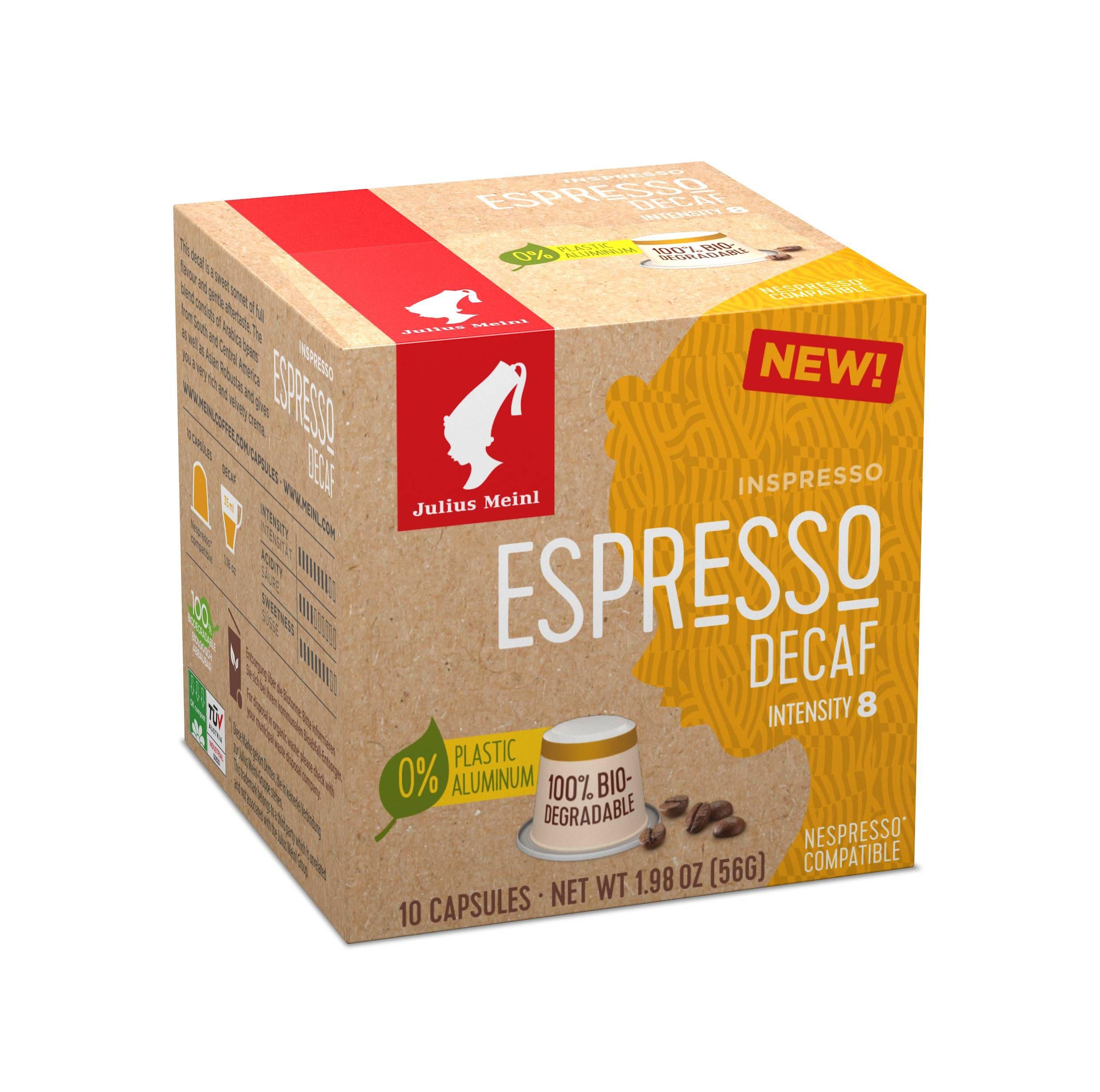 Кофе в капсулах Nespresso Julius Meinl Espresso Decaf 10 шт. (G0009055)