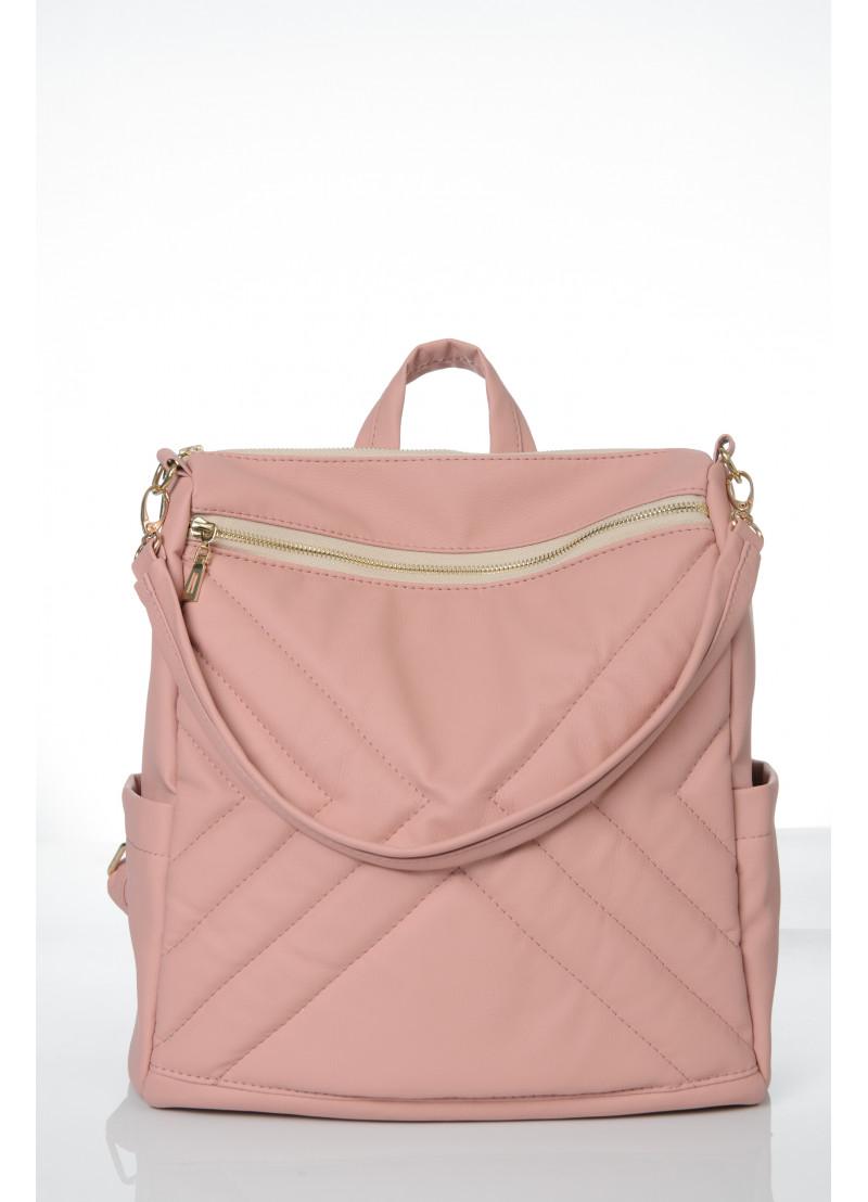 Рюкзак женский Sambag Trinity MSO Розовый (28319006)