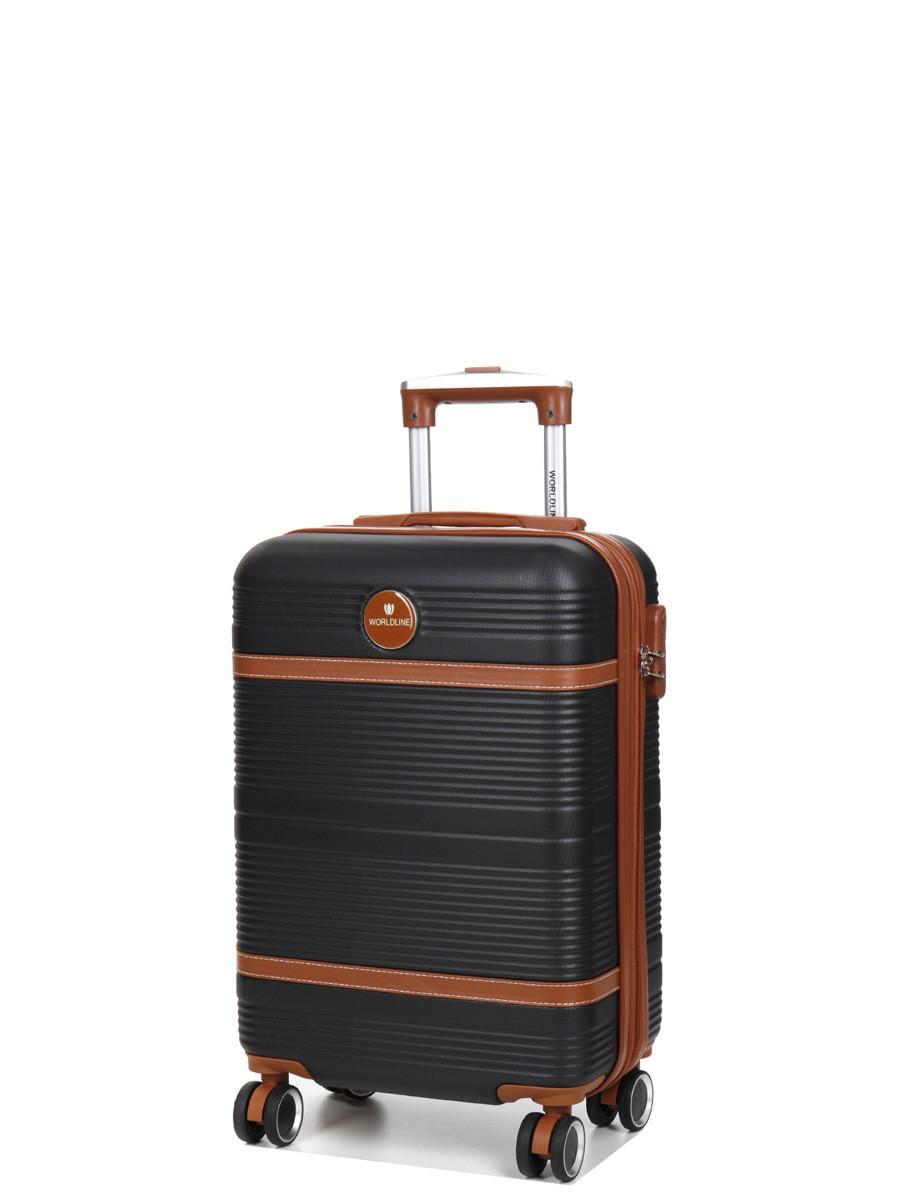 Чемодан ручная кладь Worldline S 55х35х20+5 см 42 л 2,8 кг Черный (629) Чемодан ручная кладь Worldline S 55х35х20+5 см 42 л 2,8 кг Черный (629)