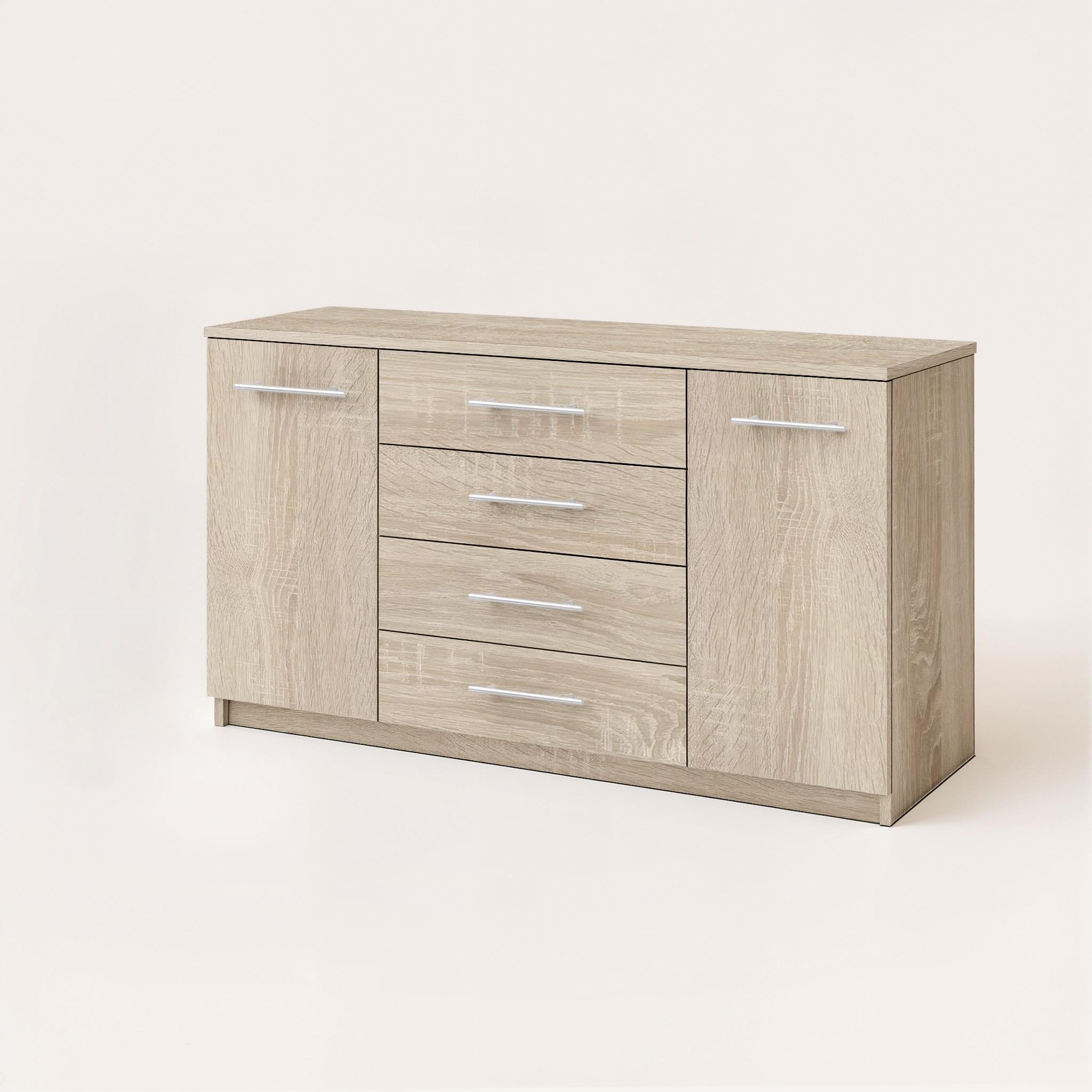 Комод Standart 4+2 1250х350х810 мм Дуб Сонома - фото 2