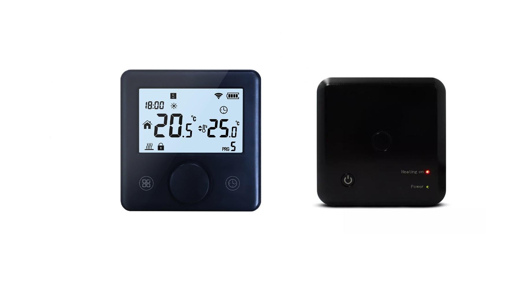 Термостат беспроводной комнатный Tervix Pro Line WiFi для газового/электрического котла Черный (118330) - фото 2