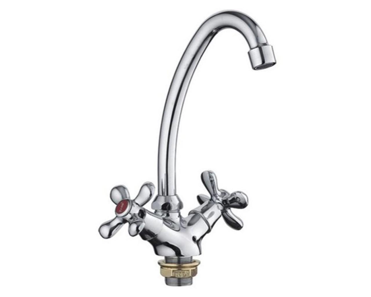 Змішувач для кухні Frap H731 F41731-B 1034178 двовентильний Хром (102214) Змішувач для кухні Frap H731 F41731-B 1034178 двовентильний Хром (102214)