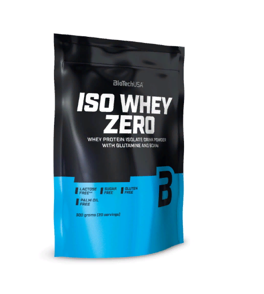 Протеин Biotech Iso Whey Zero 500 g 20 servings Black Sponge Cake