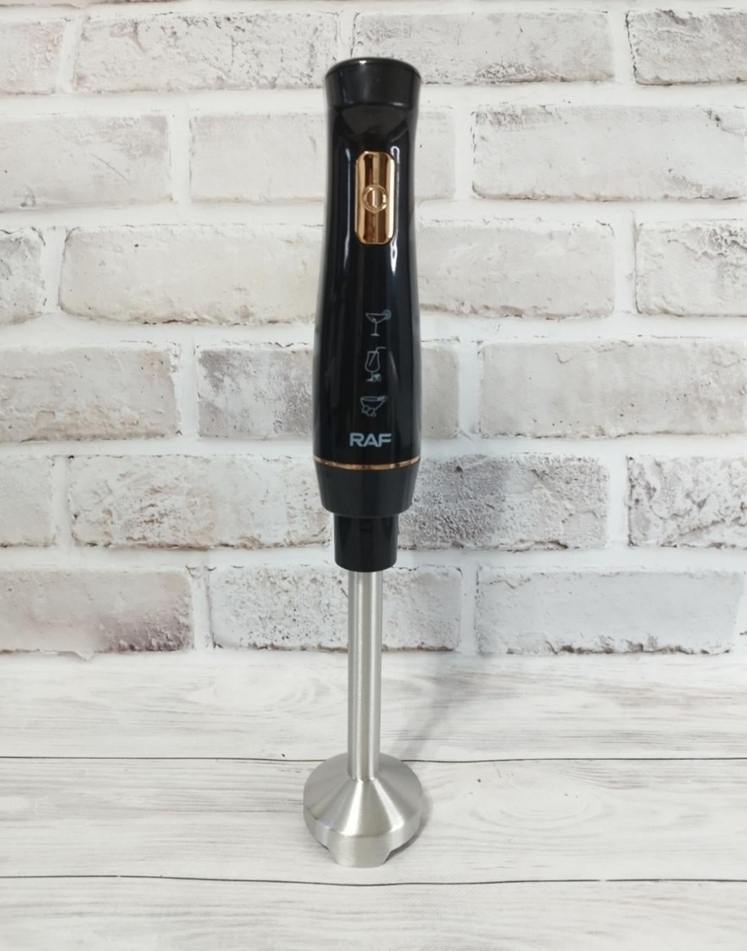 Блендер погружной RAF R.345B 800W Черный (20641046)