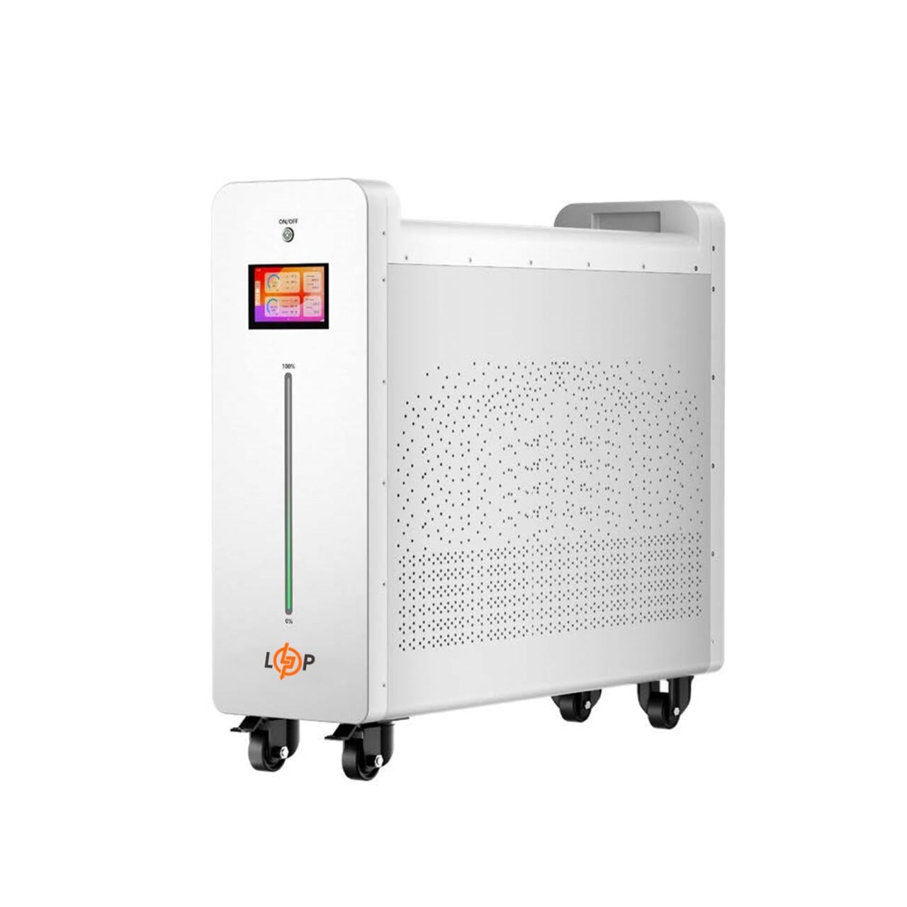 Аккумулятор LP LiFePO4 51,2V-314 Ah 16076 Wh Smart BMS 200A с LCD AB RS485/CAN