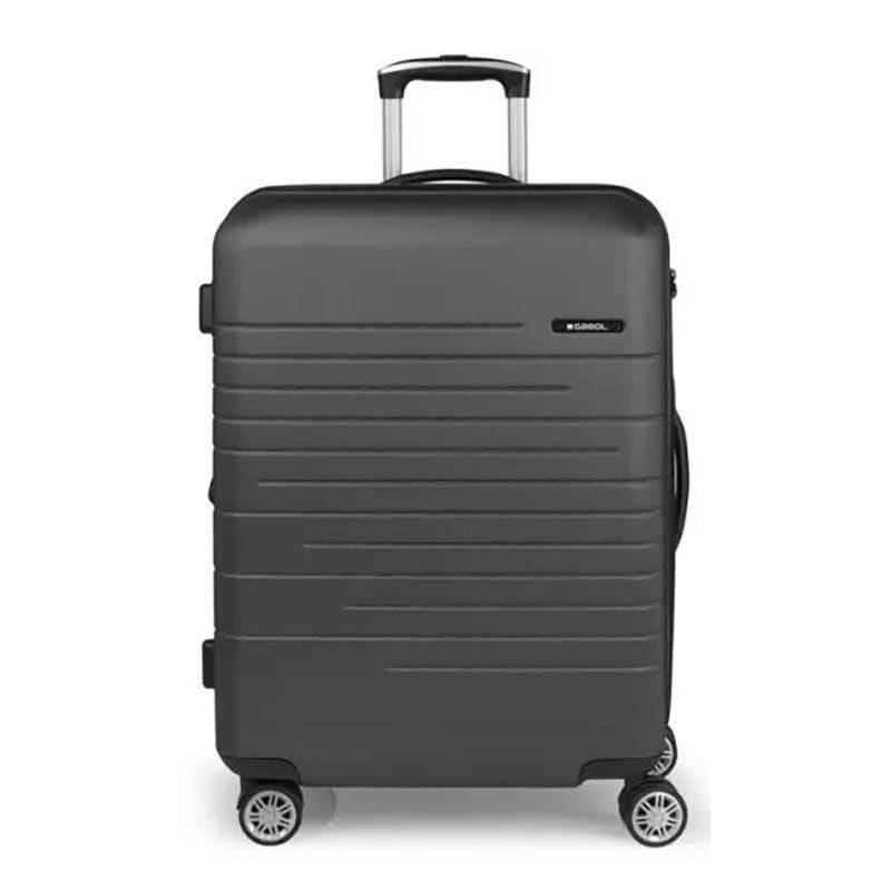 Чемодан на 4-х колесах Gabol Escape M 72/80,5 л Gris (931352) Чемодан на 4-х колесах Gabol Escape M 72/80,5 л Gris (931352)
