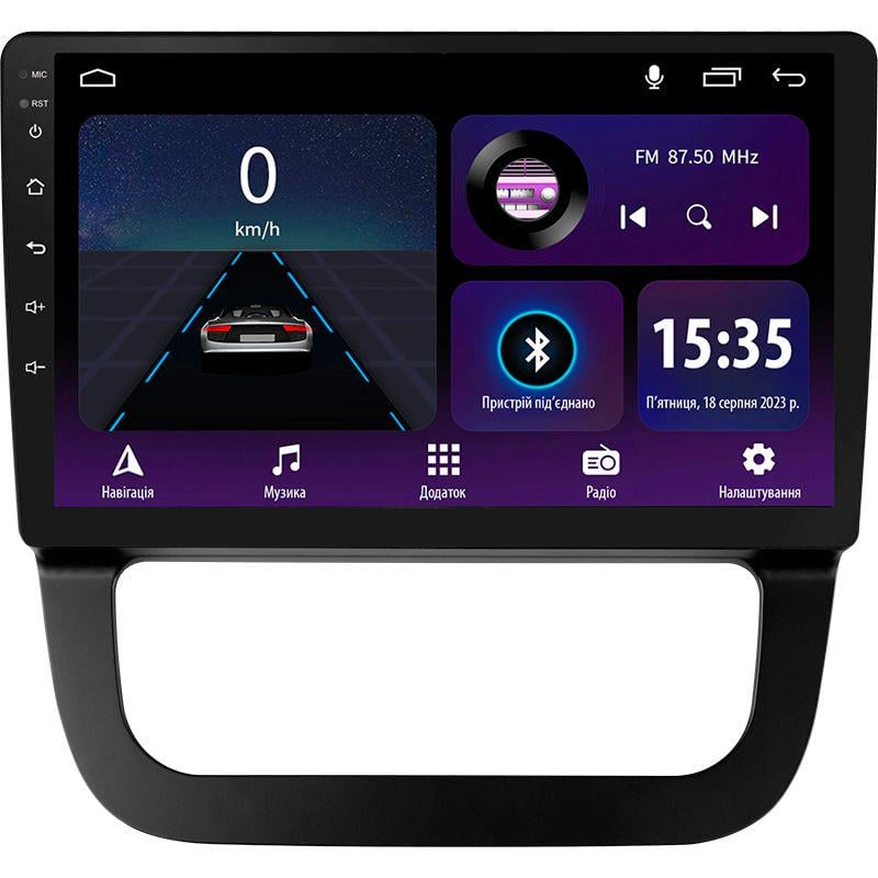 Штатная магнитола Sigma E10232 2/32 GB для Volkswagen Jetta 5/Golf 5 2005-2010 г. F3 10" (AR-83102)