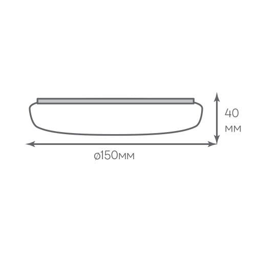 Світильник світлодіодний Ardero 5000K 18 Вт круглий Білий (AL805ARD 18w) - фото 4 Світильник світлодіодний Ardero 5000K 18 Вт круглий Білий (AL805ARD 18w) - фото 4