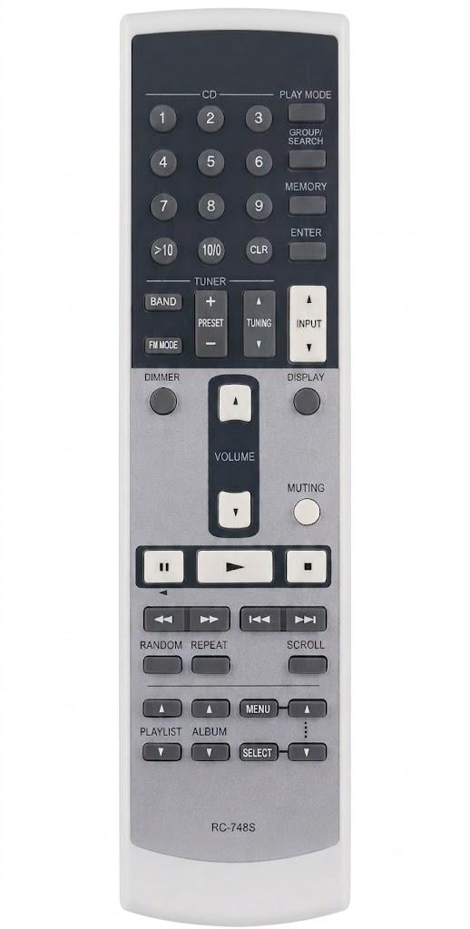 Пульт дистанційного керування PERFASCIN RC-748S для аудіосистем ONKYO сумісний (36255505)