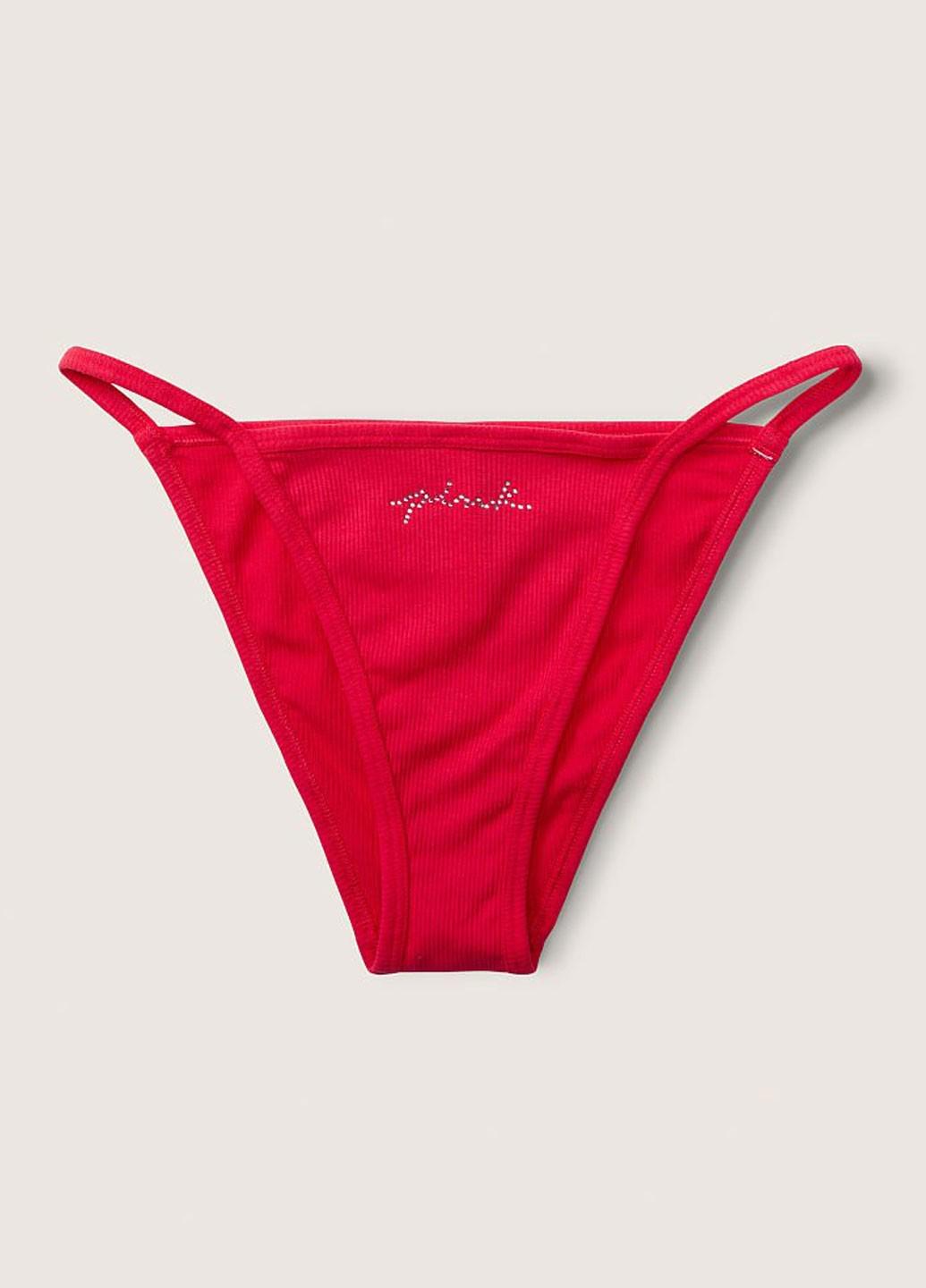 Трусики Victoria's Secret S Красный (000120003QBJS)