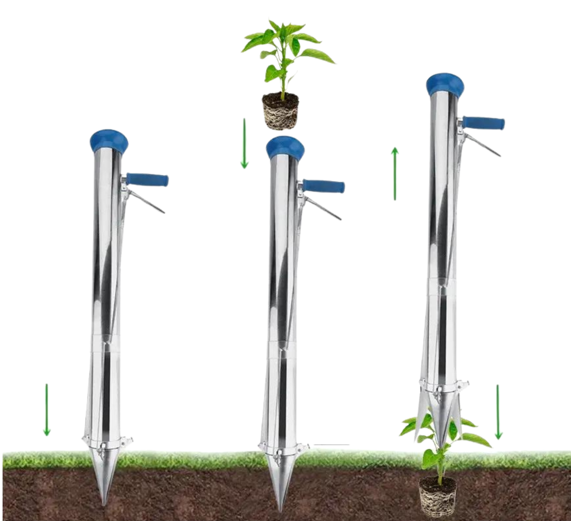 Пістолет-сажалка для посадки розсади з однією ручкою (27381783) - фото 2 Пістолет-сажалка для посадки розсади з однією ручкою (27381783) - фото 2