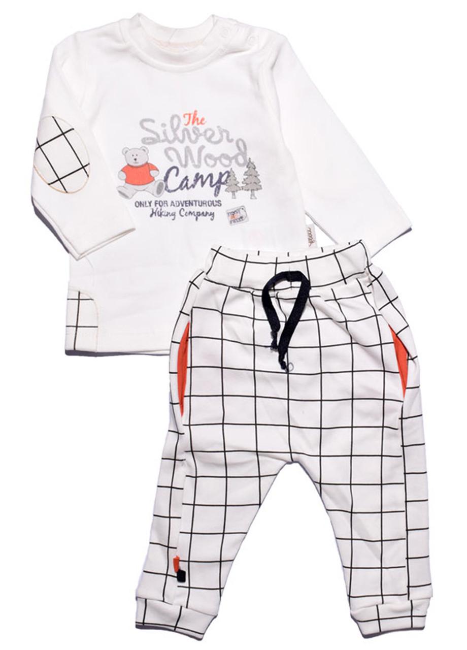 Костюм дитячий Flexi демісезонний 9-12 міс. 74 см Білий (2081860963)