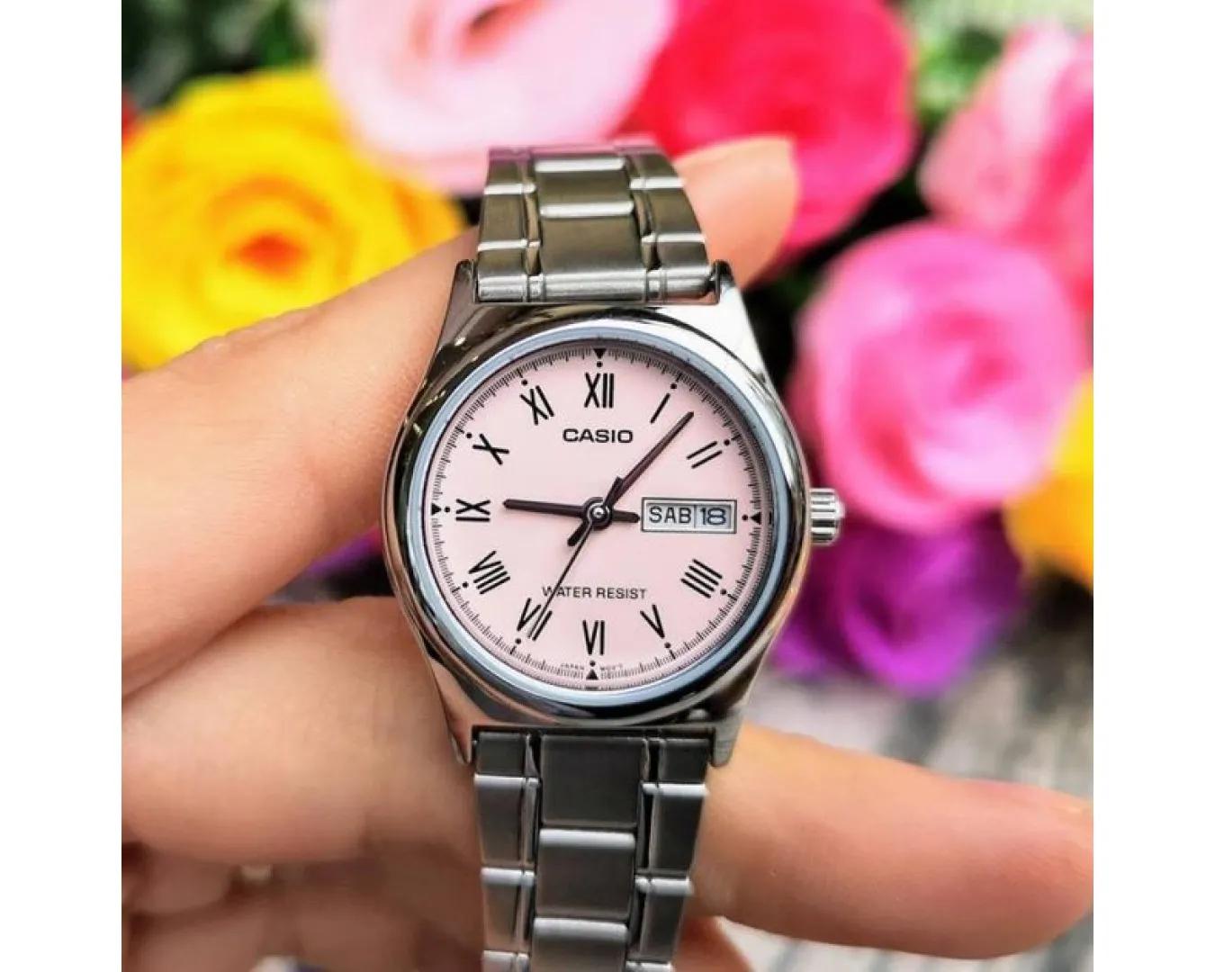 Наручний годинник жіночий Casio LTP-V006D-4BUDF - фото 4 Наручний годинник жіночий Casio LTP-V006D-4BUDF - фото 4