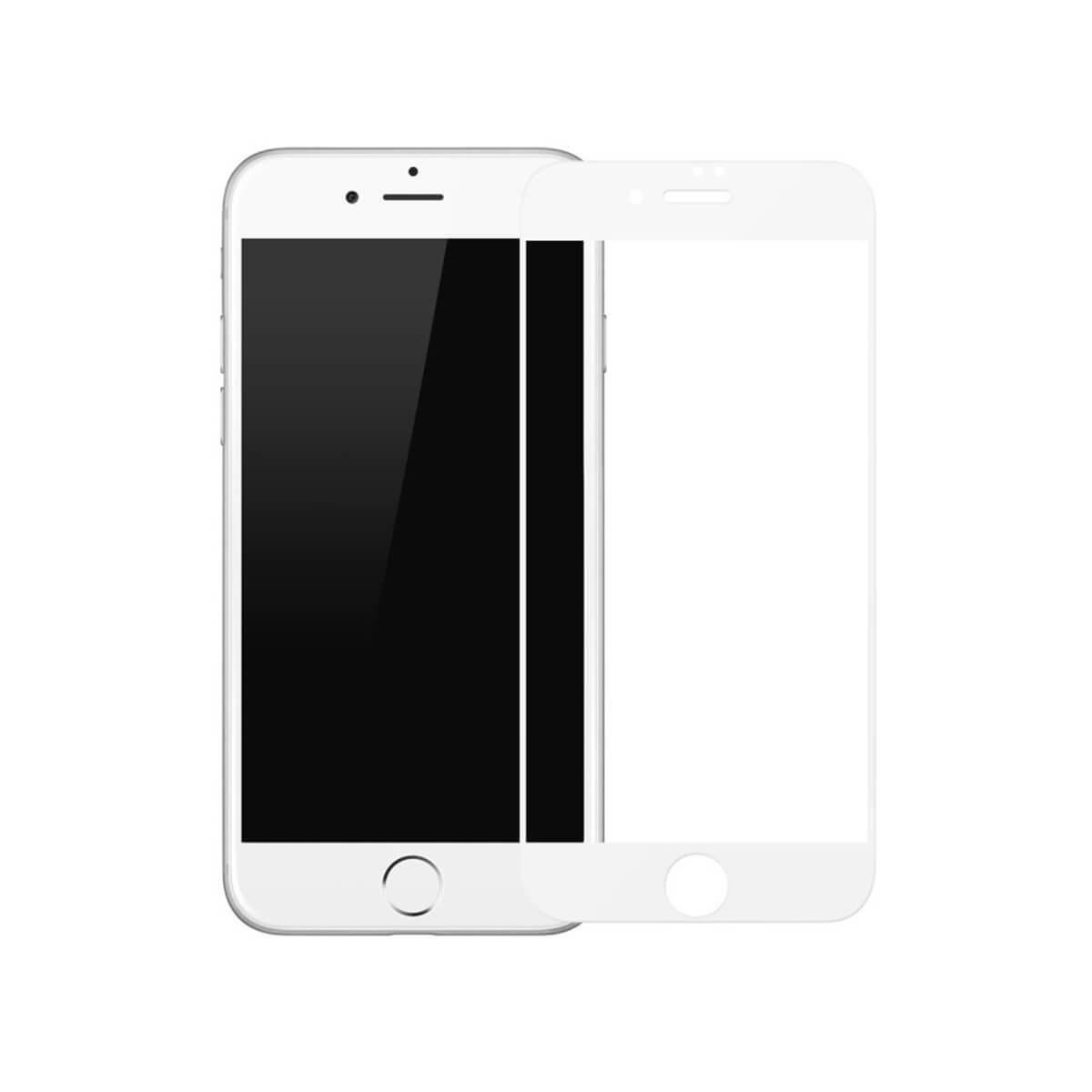 Защитное стекло для смартфона Baseus PET Soft 3D Glass for iPhone 6/6S Plus Matt White