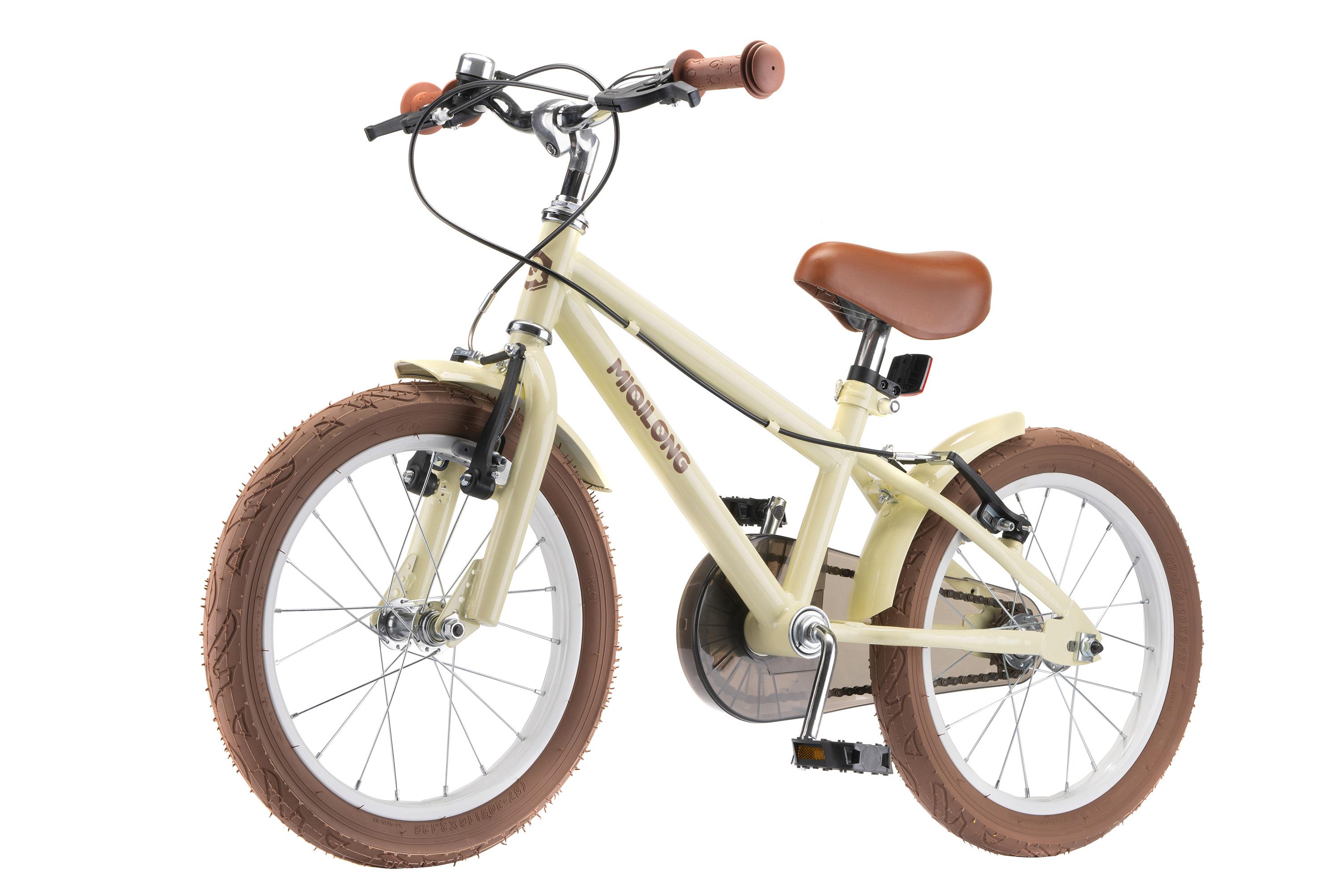 Детский велосипед Miqilong RM 16" с корзиной из натурального ротанга Бежевый (ATW-RM16-BEIGE) - фото 3 Детский велосипед Miqilong RM 16" с корзиной из натурального ротанга Бежевый (ATW-RM16-BEIGE) - фото 3