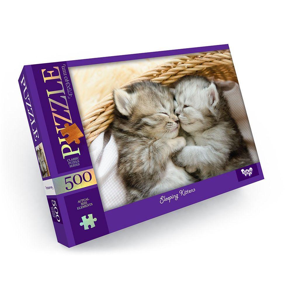Пазли Danko Toys №4 Sleeping Kittens С500-13-04 500 ел.
