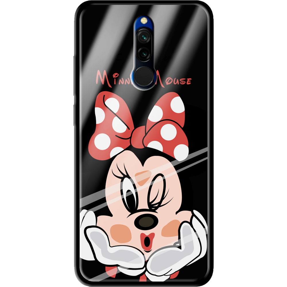 Чехол Boxface Xiaomi Redmi 8 Lady M Черный силикон со стеклом (38411-cc59-39408)