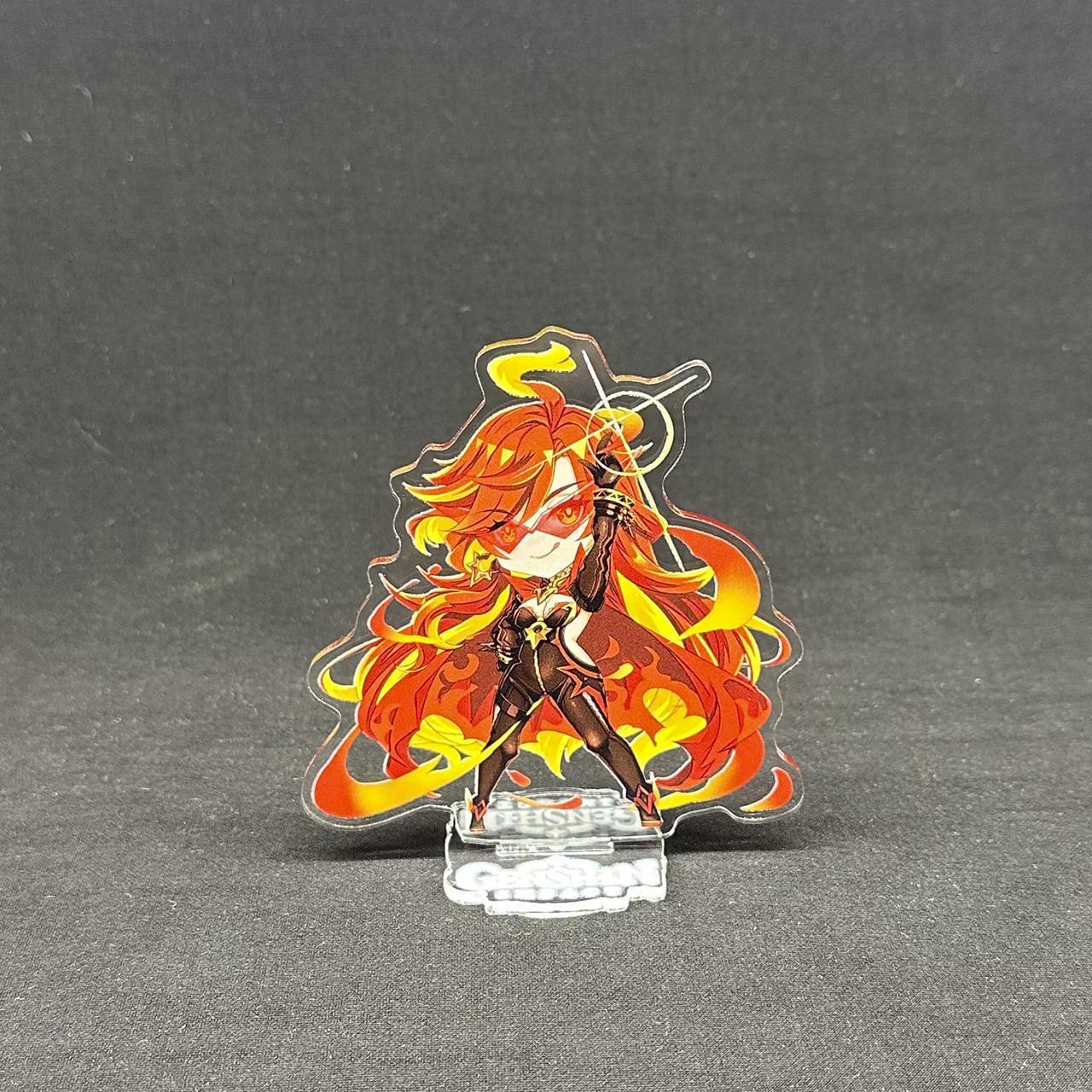 Фигурка коллекционная акриловая Genshin Impact Chibi Маувика 1 10 см (2535279683)