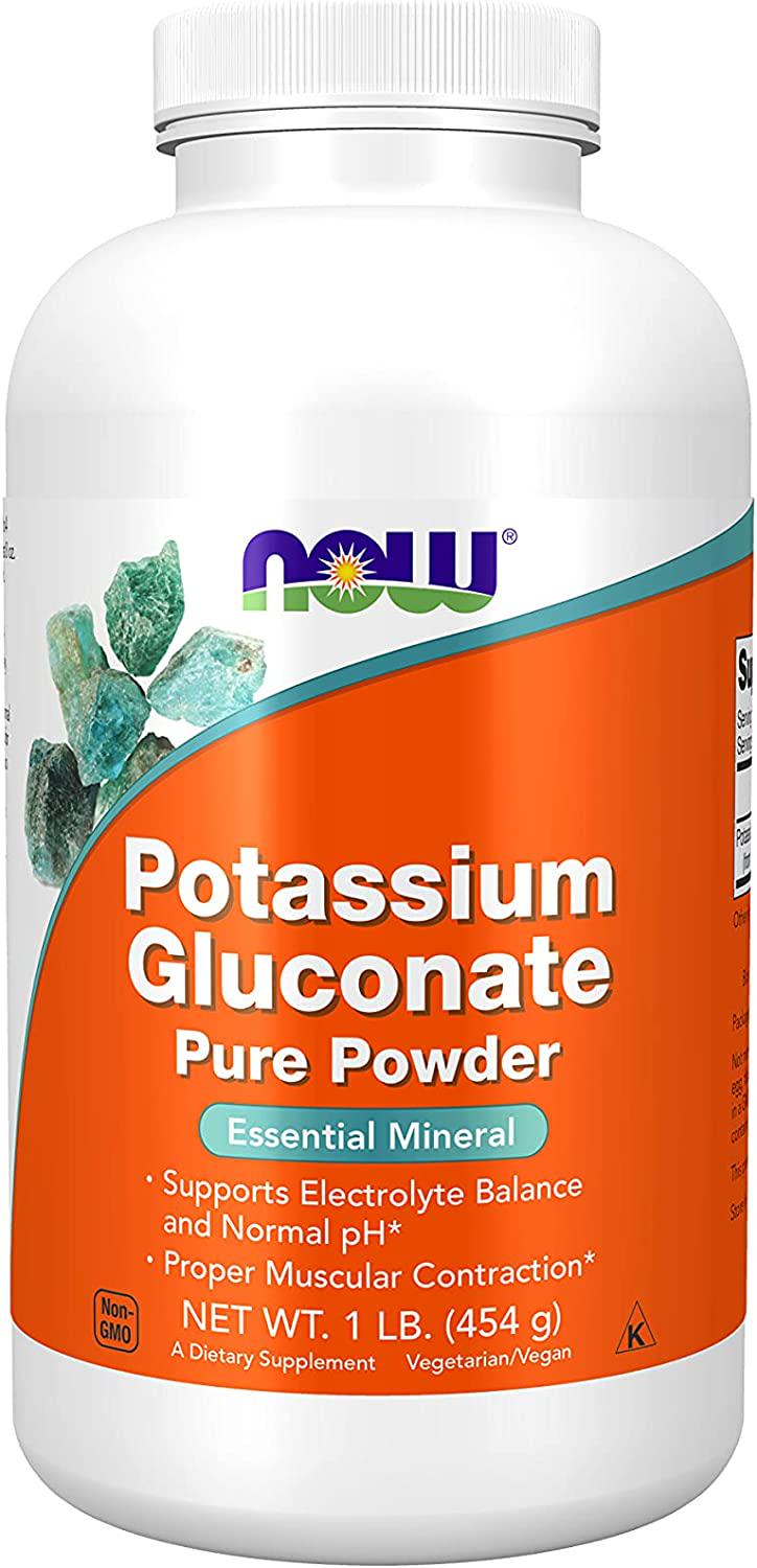 ᐉ Калий глюконат Now Potassium Gluconate Pure 454 g