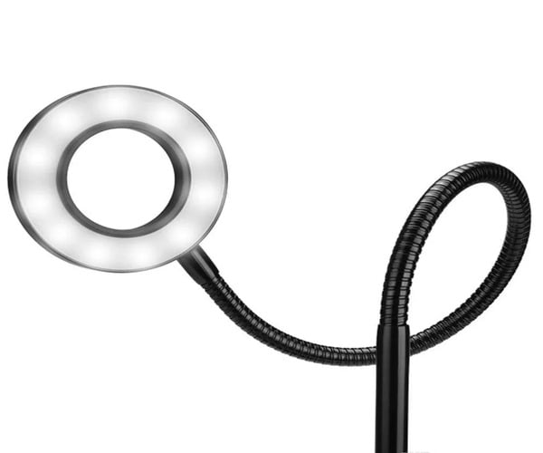 Кільцева LED-лампа 24 світлодіода для відео та фотозйомки з тримачем для телефону і власником мікрофона XPRO LIVE LIGHT 3in1 - фото 2