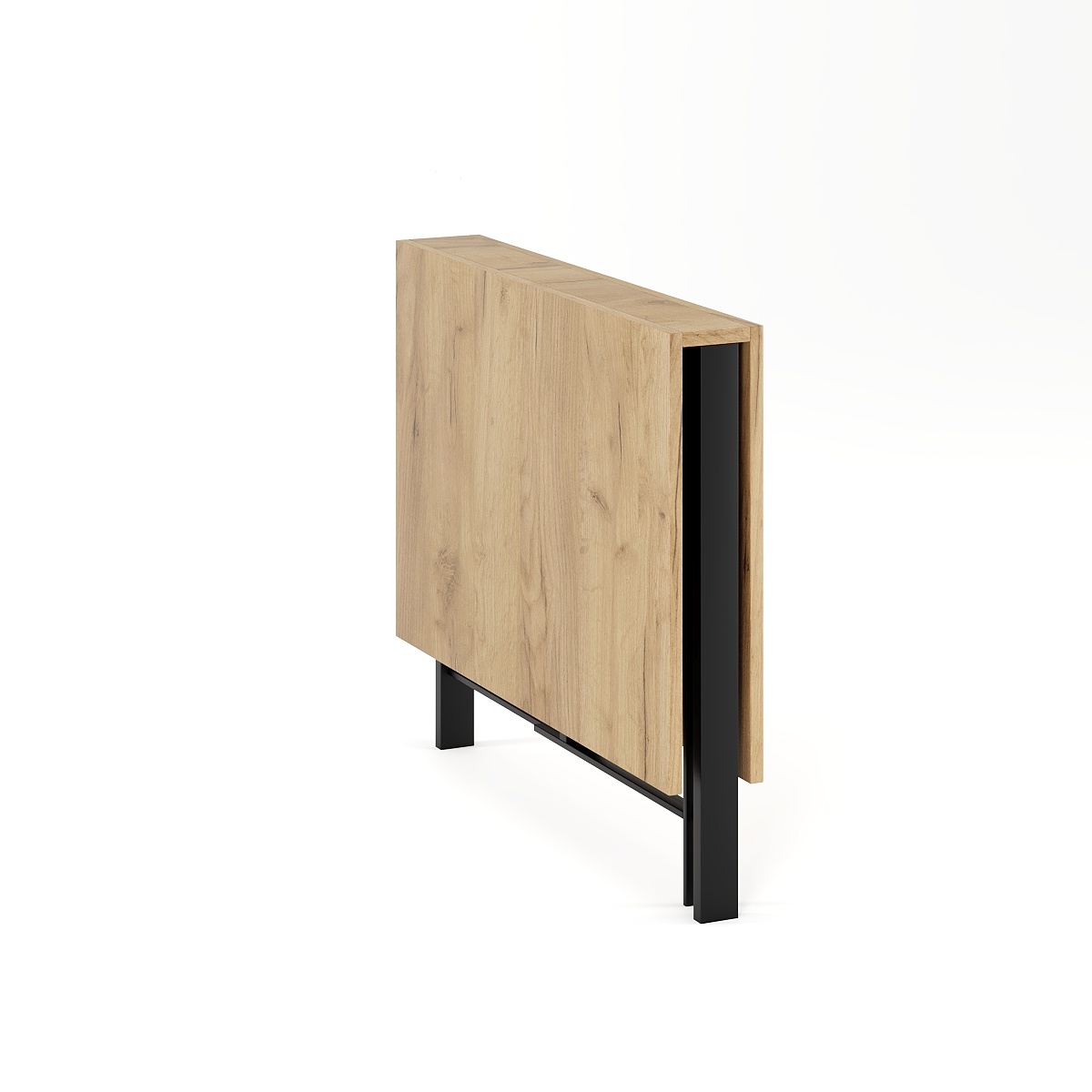 Стол-трансформер ART IN HEAD Voody 1300x900x756 мм Дуб Эвок Чёрный (TB26100000030) - фото 5 Стол-трансформер ART IN HEAD Voody 1300x900x756 мм Дуб Эвок Чёрный (TB26100000030) - фото 5