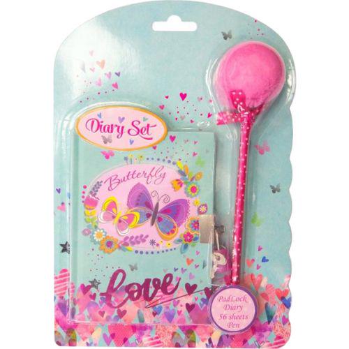 Блокнот на замочке Бабочки (188967)