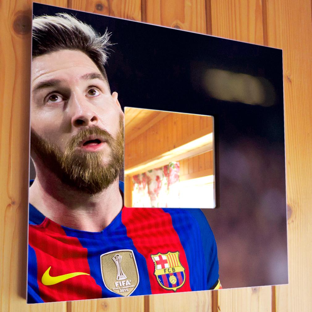 Зеркало декоративное Лионель Месси 260х260 мм (M03110)