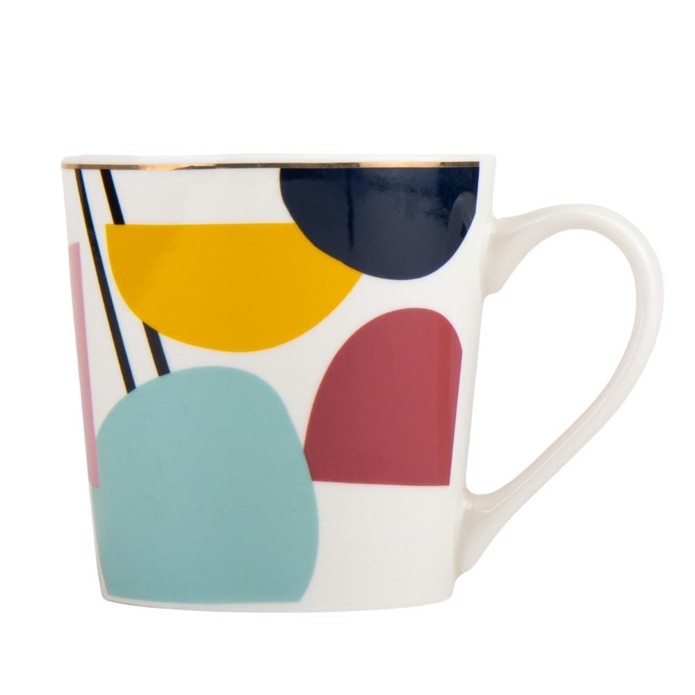 Набор кружек керамических Elisey Face 420 мл 4 шт. Белый 3 (9070-011)