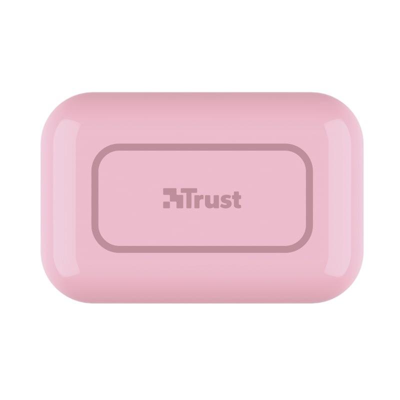 Наушники беспроводные Bluetooth Trust Primo Touch True Wireless, Pink (iz15491) - фото 5