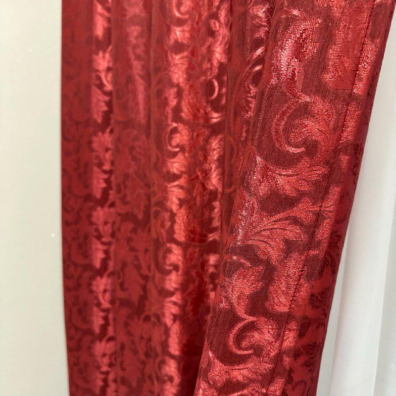 Шторы Севилья жаккардовые 1,5х2,7 м 2 шт. Бордовый - фото 7 Шторы Севилья жаккардовые 1,5х2,7 м 2 шт. Бордовый - фото 7