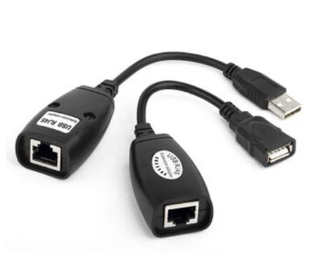 Удлинитель USB по витой паре RJ45 до 50 м