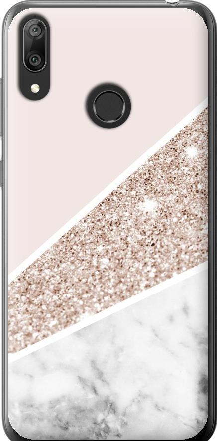 Чохол на Huawei Y7 2019 Пастельний мармур (4342t-1638-42517)