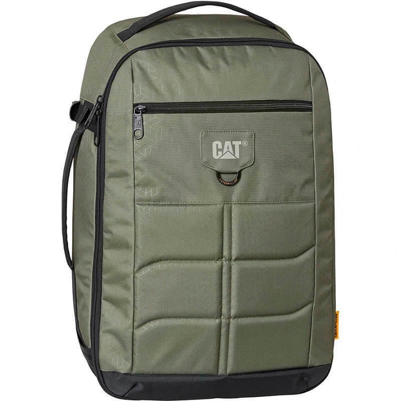Міський рюкзак для ноутбука CAT Millennial Classic Bobby Carry On 17" 35 л Оливковий (84170;551)