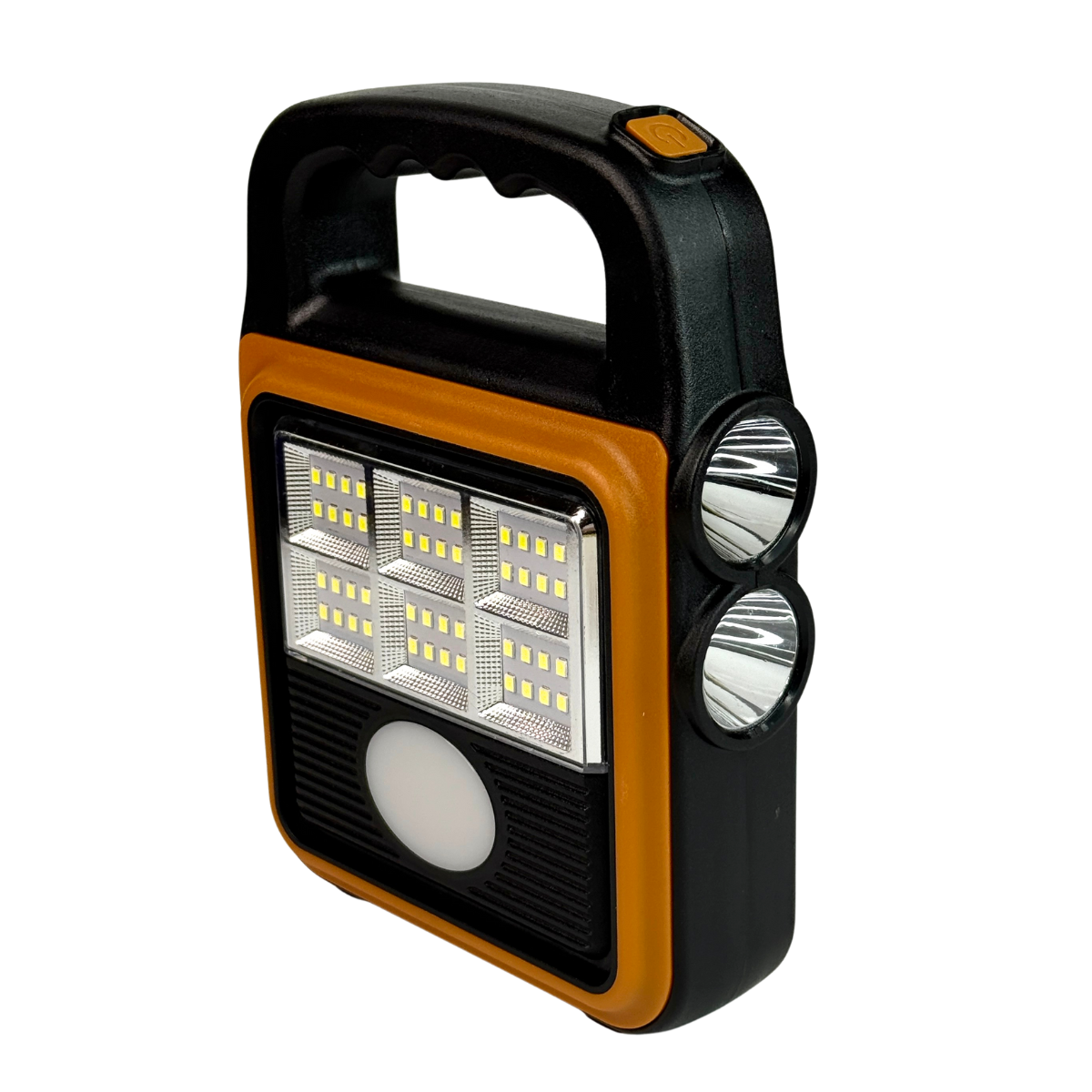 Фонарь-прожектор Solar с солнечной панелью Оранжевый (SAH-280-Orange)
