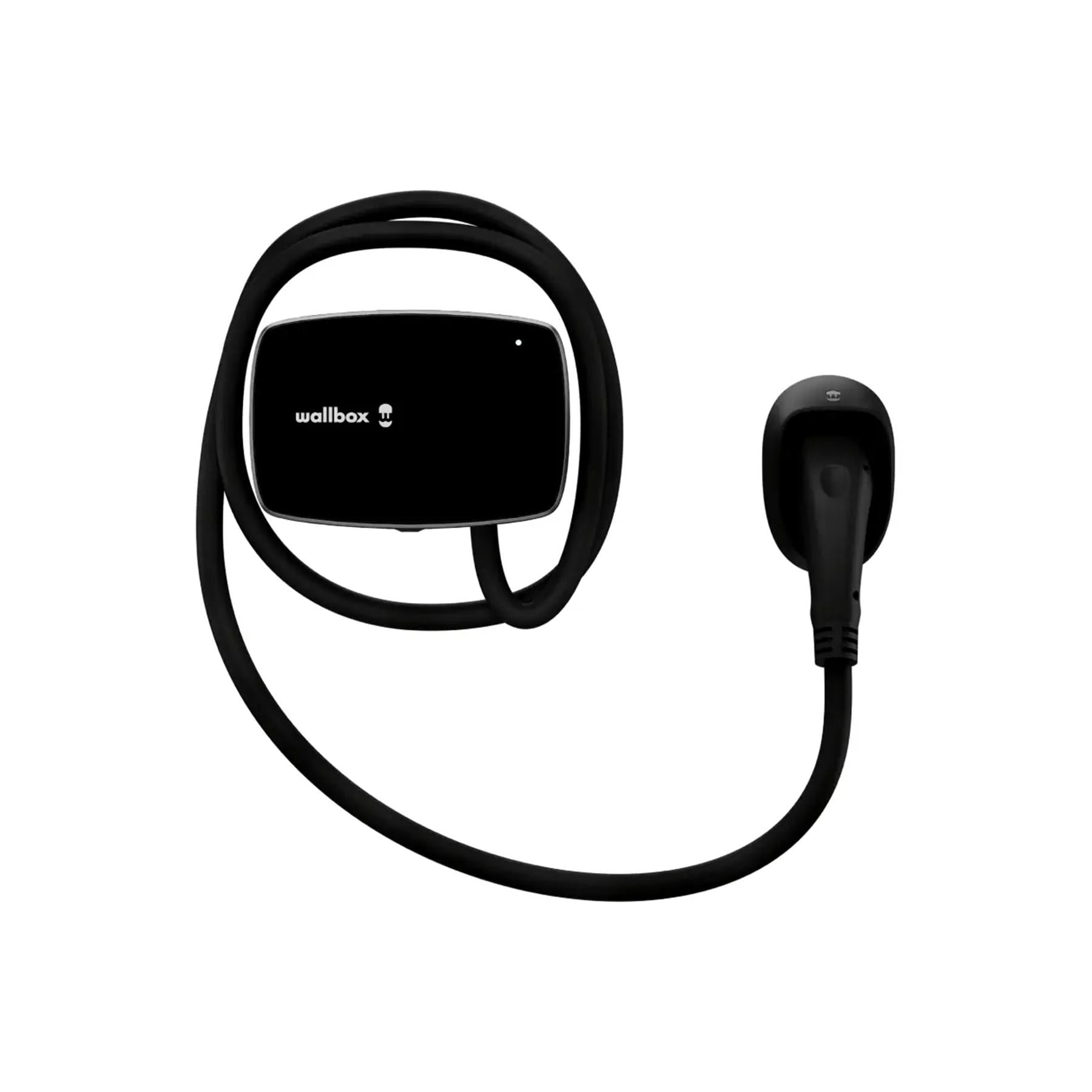 Зарядна станція Commander2S 22 кВт роз'єм Тype 2 з кабелем 5 м 230/400 В 1Ф/3Ф 32 А Чорний (CMX2-0-2-4-8-S02)