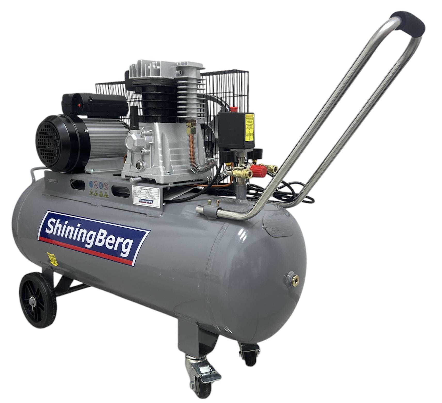 Компресор поршневий ShiningBerg 100101M 220/230В 50 л - фото 5