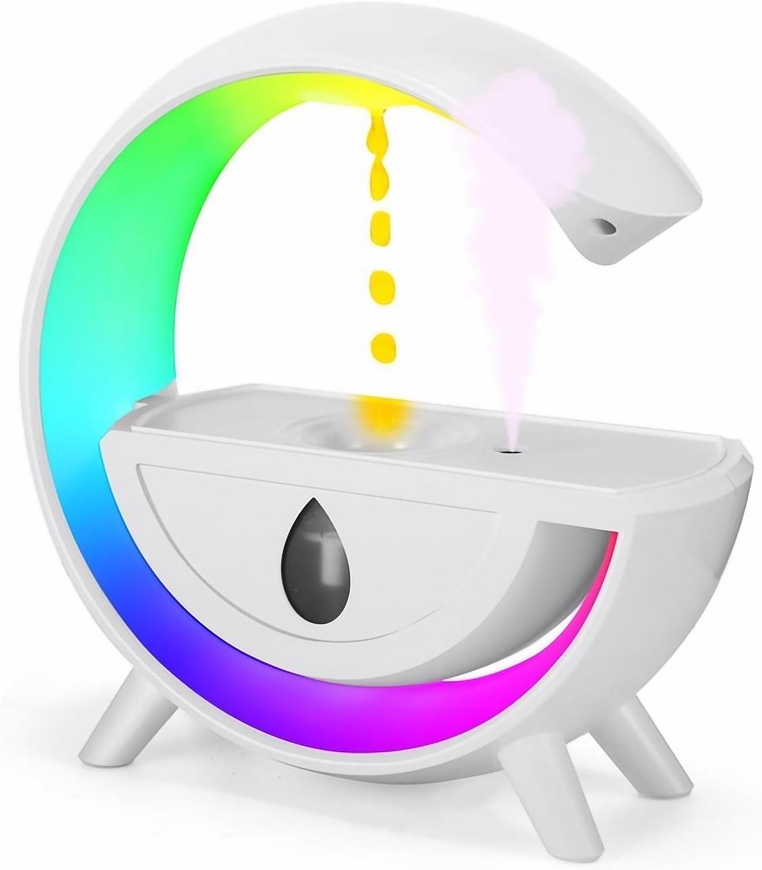 Зволожувач повітря G with water крапляний ефект антигравітаційний White