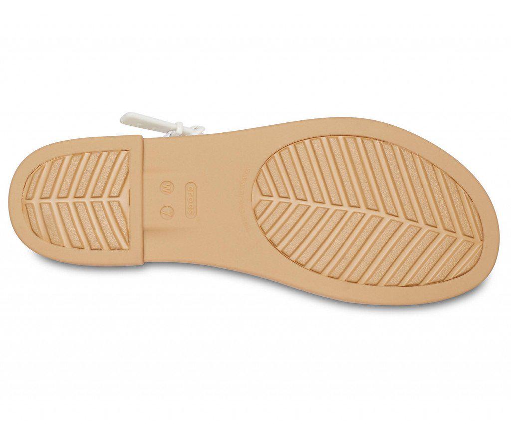 Сандалии Crocs Tulum Sandal р. W8/EUR 38-39 Oyster/Tan (11414718) - фото 4